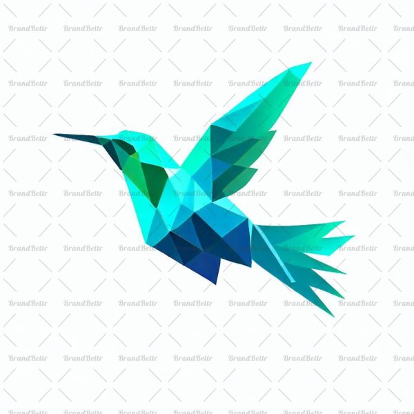 Geometrischer Kolibri